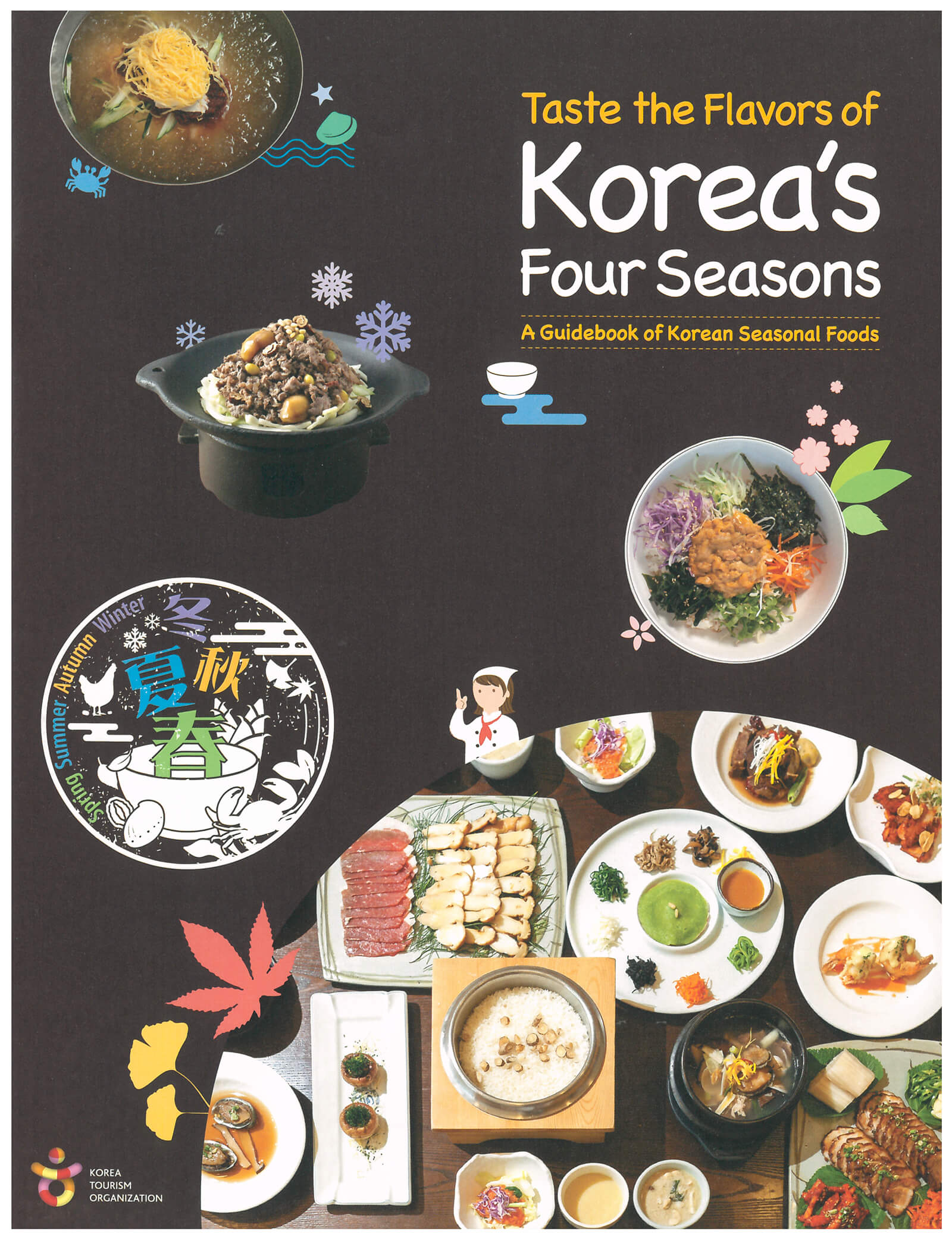 Buku Panduan Makanan 4 Musim Korea