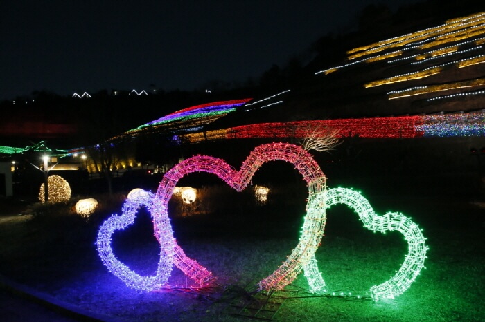 Festival Cahaya Perkebunan Teh Boseong (보성차밭 빛축제)