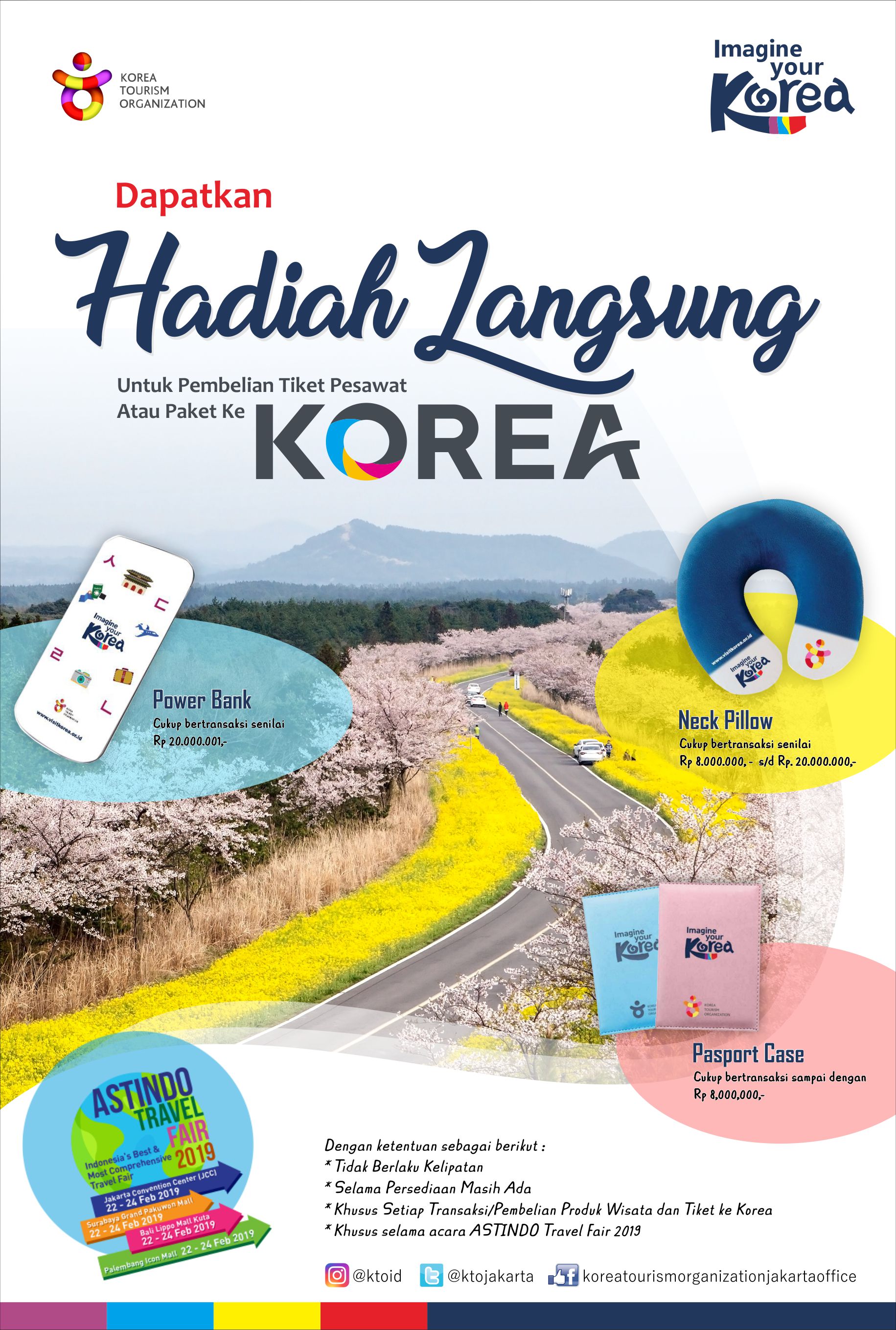 KOREA TOURISM ORGANIZATION HADIR DI ASTINDO TRAVEL FAIR 2019