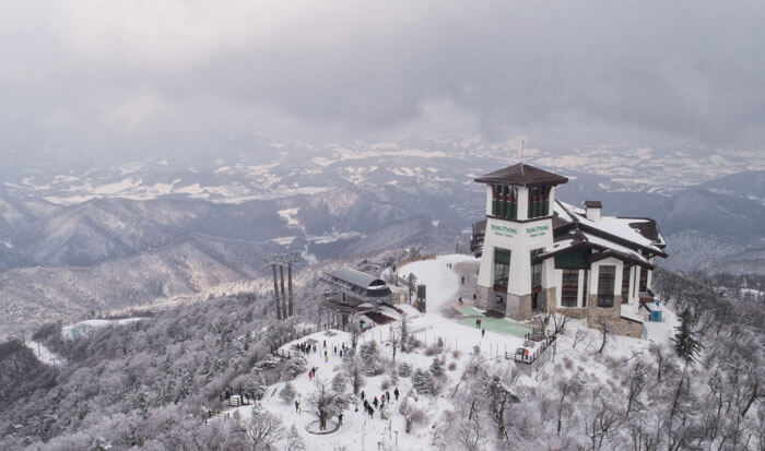 Yong Pyong Resort Barwangsan Mountain