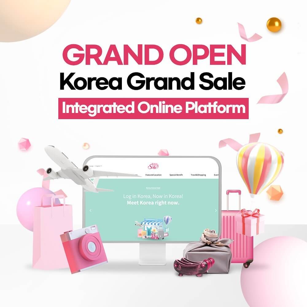 Korea Grand Sale Membuka Platform Online untuk Informasi Wisata Belanja Korea