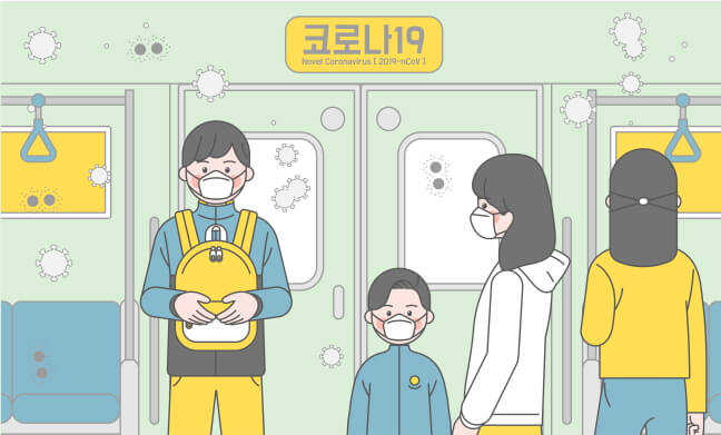 Penggunaan Masker Diwajibkan untuk Transportasi Umum di Korea
