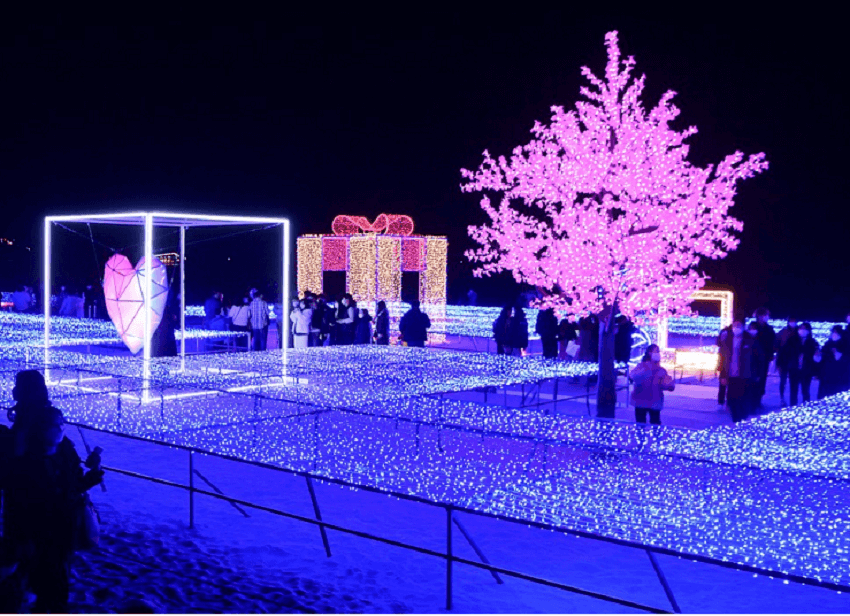 Festival Cahaya Haeundae Busan Dibuka