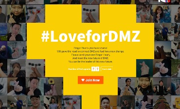 Kampanye Global #LoveforDMZ dan Hadiah ke Korea Gratis