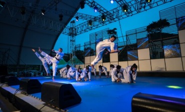 Photo_Festival Budaya Taekwondo mempersembahkan Pertunjukan Seni Bela Diri Korea