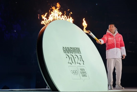 Photo_Pertandingan Olimpiade Remaja Musim Dingin Gangwon 2024 Telah Dimulai