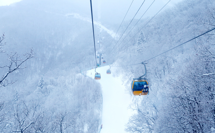Photo_Pemandangan salju di Yongpyong Ski Resort