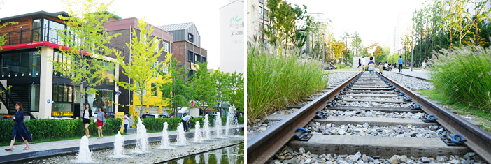 Photo_Jalan lama berubah menjadi Taman Hutan Gyeongui Line