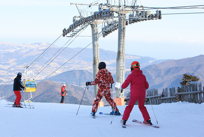 Photo_Posisi bermain ski yang benar