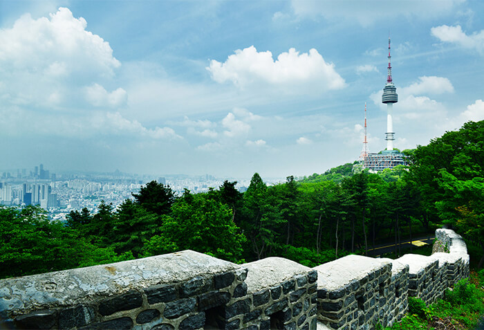 Photo_Pemandangan dari Namsan Seoul Tower dan kunci hati
