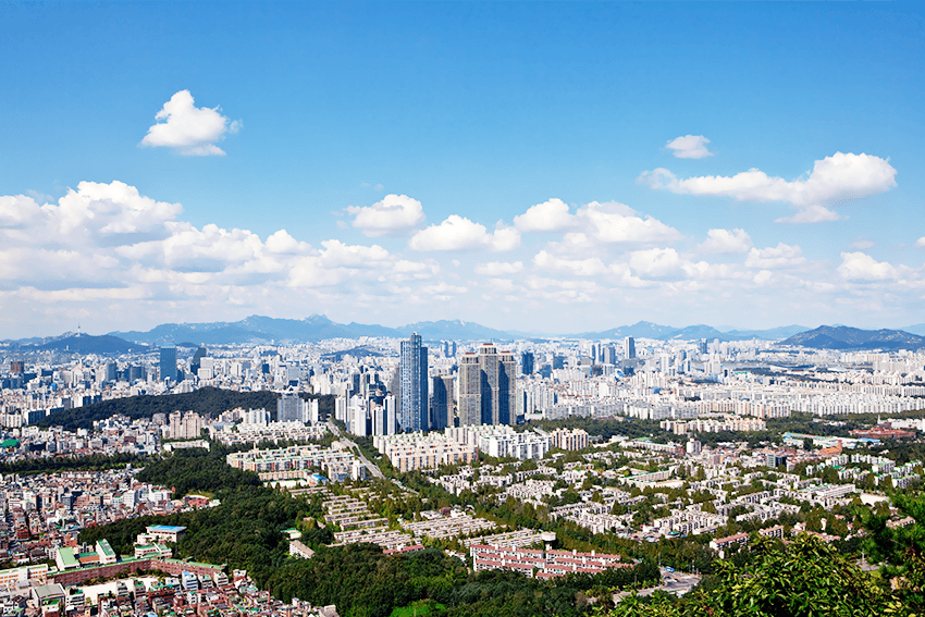 Photo_Pemandangan Seoul dari Gunung Guryongsan